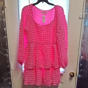 Simply Southern Long Sleeve Puffer Dress